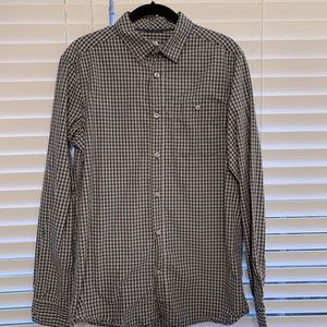 North Face Long Sleeve Collar Shirt